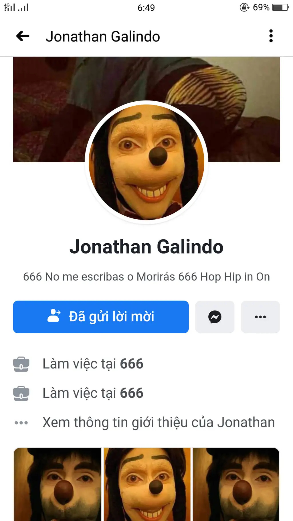 Ngập tràn meme và spam tài khoản chỉ trong 24h, netizen Việt tuyên bố: Jonathan Galindo rất đáng sợ, nhưng rất tiếc là không phải ở Đông Lào - Ảnh 1.