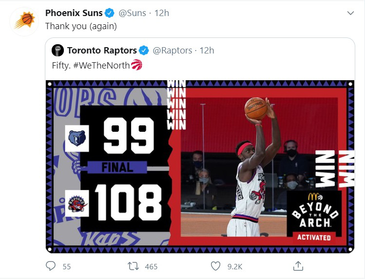 Phoenix Suns, đội bóng có đội ngũ truyền thông &quot;lầy và có tâm nhất&quot; NBA: Thay tên Twitter liên tục để &quot;cà khịa&quot; các đội miền Tây - Ảnh 5.
