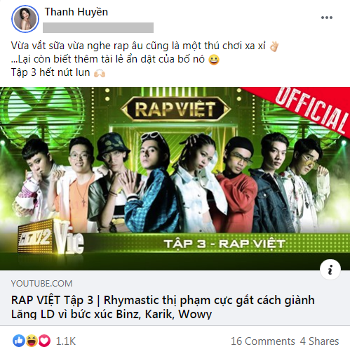 Fan cứng của Rhymastic ở nhà: Bà xã vừa vắt sữa vừa nghe rap, ước chồng đừng tạo thêm meme, ai ngờ... - Ảnh 6.