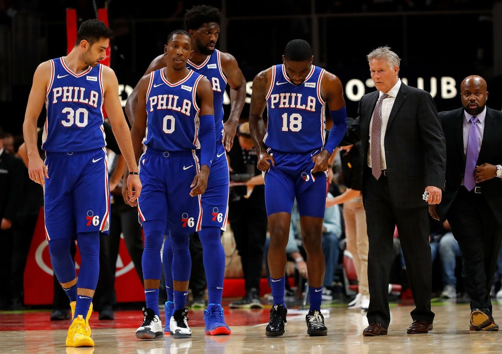 Thua trắng 2 trận Playoffs, Joel Embiid công khai chỉ trích HLV Philadelphia 76ers - Ảnh 3.