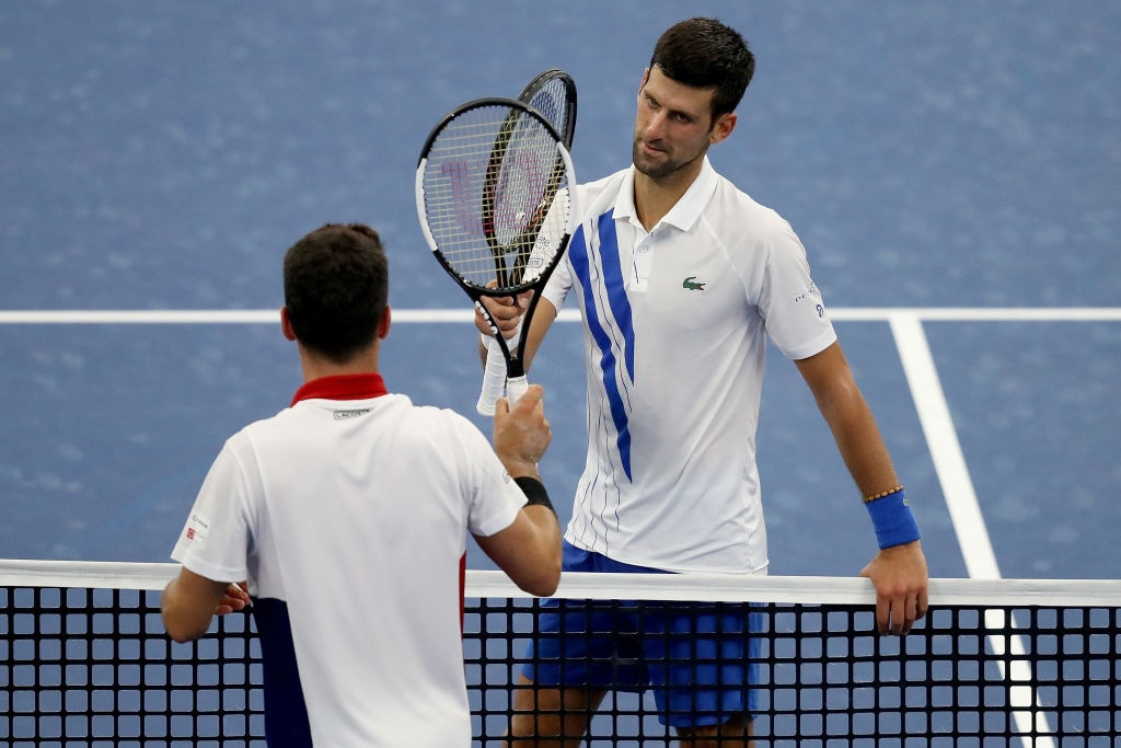 Djokovic ngược dòng nghẹt thở, chỉ còn cách kỷ lục vô địch của Nadal đúng 1 chiến thắng - Ảnh 5.