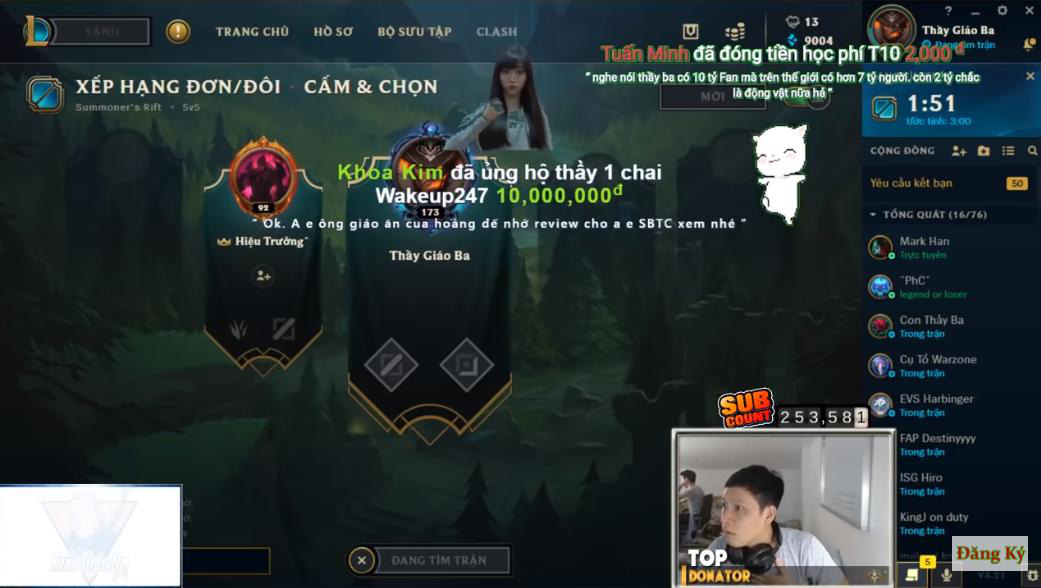 Choáng với cơn mưa tiền mà đại gia donate cho các hot streamer Việt  - Ảnh 2.