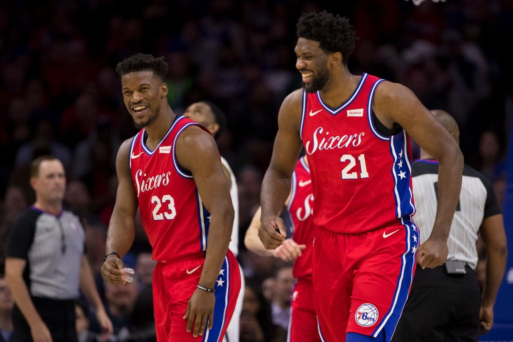 Joel Embiid vừa &quot;mập mờ&quot; về tương lai với dòng trạng thái bí ẩn, vừa ca ngợi &quot;người cũ&quot; Jimmy Butler - Ảnh 1.