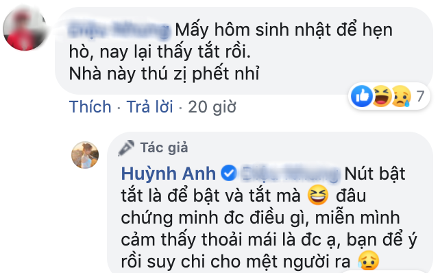 Huỳnh Anh lên tiếng về việc suốt ngày tắt-bật chế độ hẹn hò với Quang Hải: Mình cảm thấy thoải mái là được - Ảnh 1.