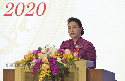 Chủ tịch Quốc hội dự Đại hội Thi đua yêu nước của Văn phòng Quốc hội - Ảnh 1.