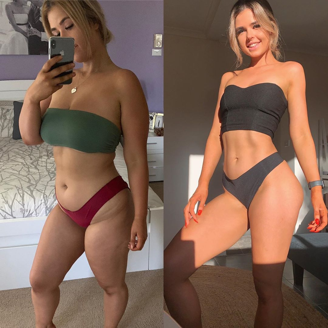 Cô gái người Úc khoe body hậu giảm cân đầy ngoạn mục trên TikTok: giảm 25kg mà không cần từ bỏ đồ ăn vặt - Ảnh 1.