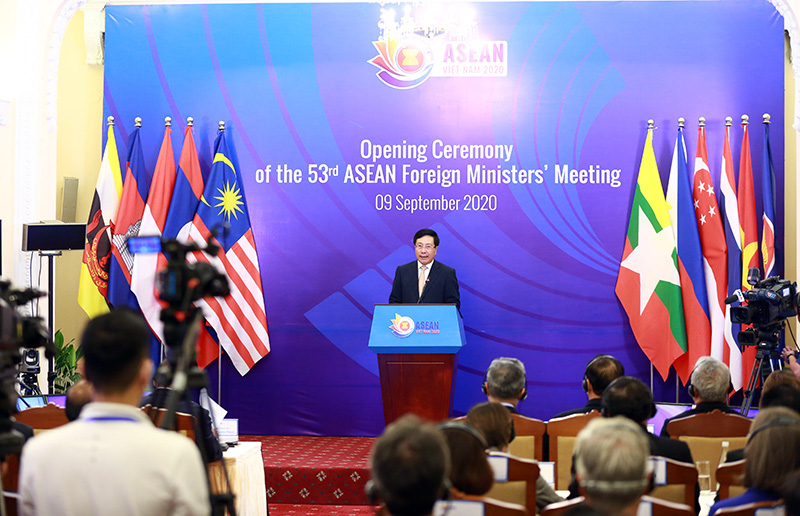 Chùm ảnh: Hội nghị Bộ trưởng Ngoại giao ASEAN chính thức khai mạc - Ảnh 5.