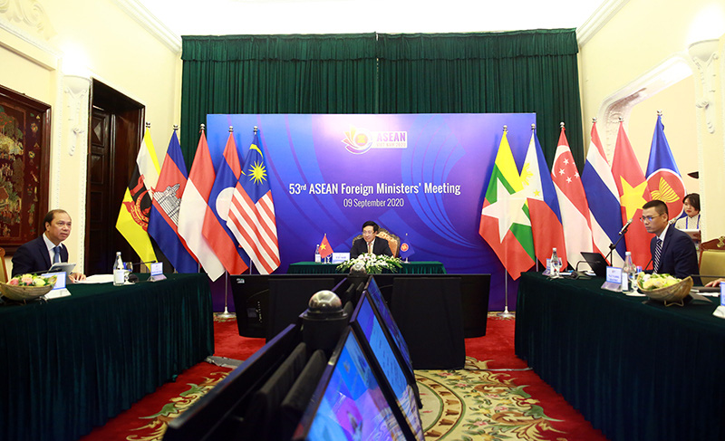 Chùm ảnh: Hội nghị Bộ trưởng Ngoại giao ASEAN chính thức khai mạc - Ảnh 6.