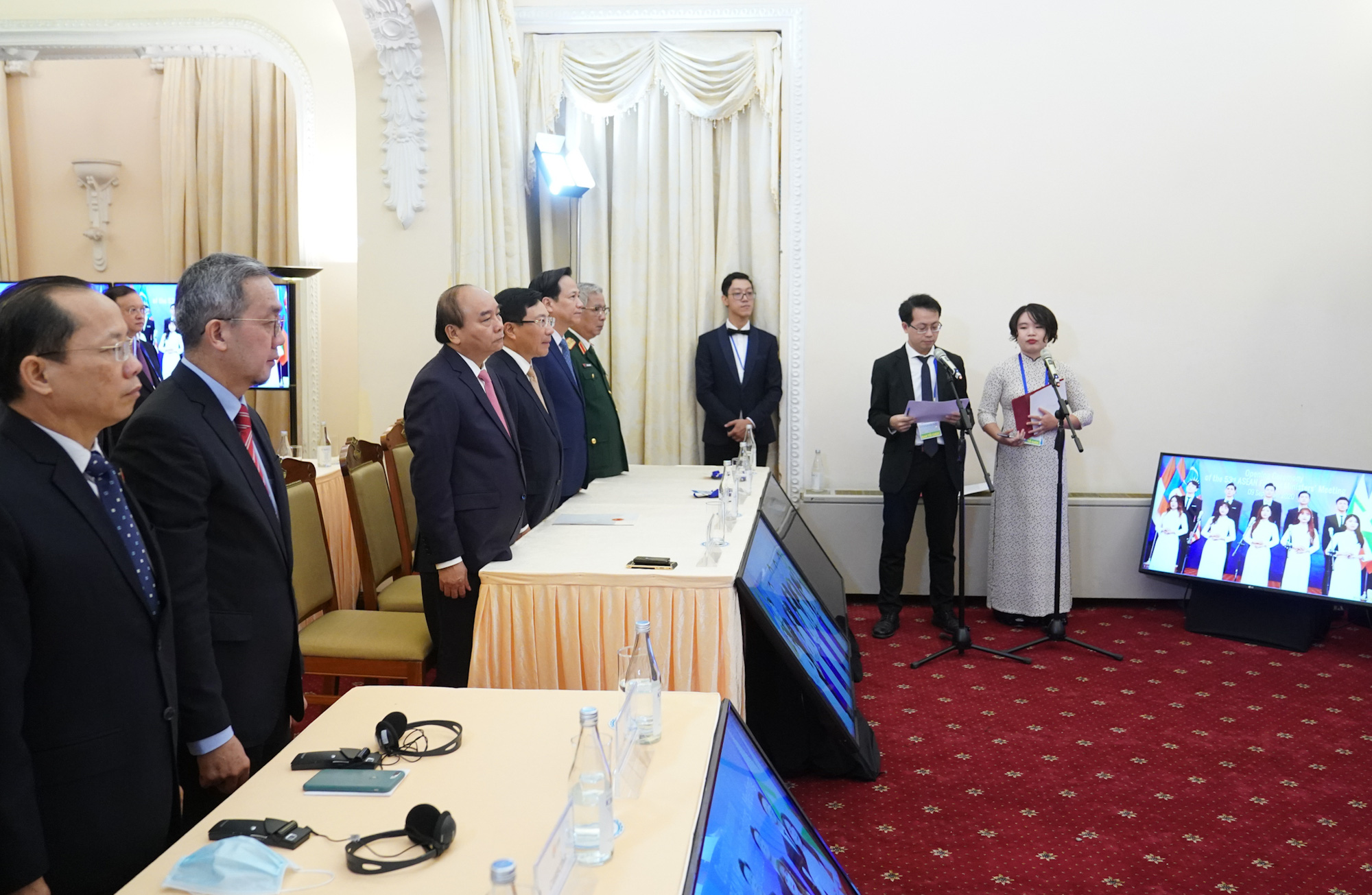 Chùm ảnh: Hội nghị Bộ trưởng Ngoại giao ASEAN chính thức khai mạc - Ảnh 2.