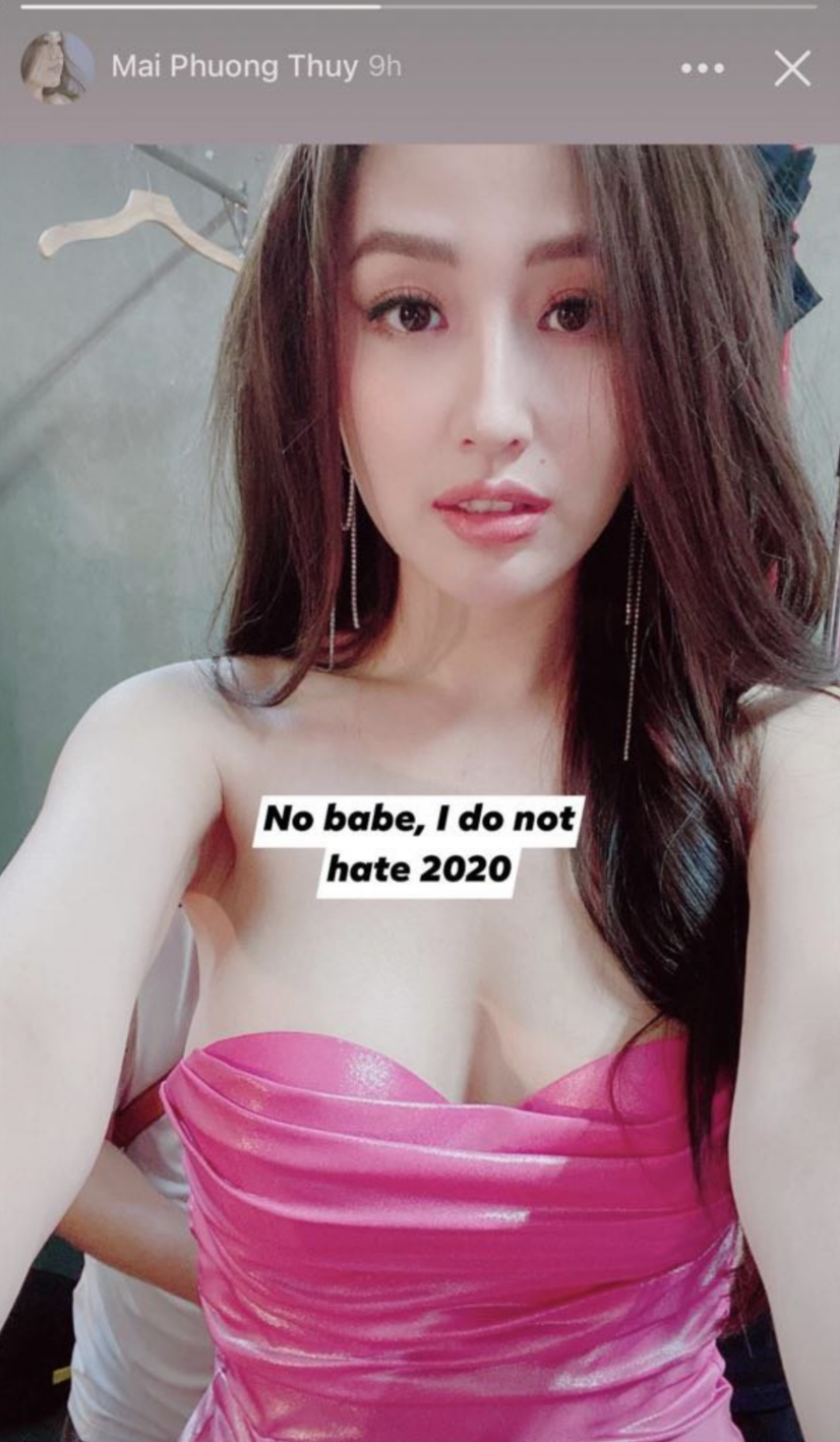 Mai Phương Thuý đăng ảnh tạm biệt năm cũ, netizen chỉ dán mắt vào vòng 1 gần 100cm lồ lộ trước ống kính - Ảnh 2.