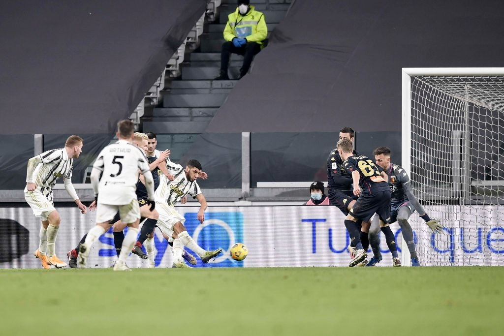 Ronaldo tỏa sáng, Juventus nhọc nhằn vào tứ kết Coppa Italia sau màn rượt đuổi tỷ số hấp dẫn - Ảnh 9.