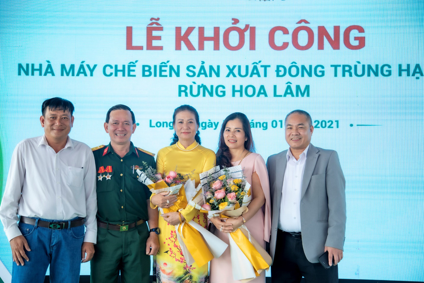 Khởi công xây dựng nhà máy đông trùng hạ thảo rộng hơn 3.000 m2 tại Long An - Ảnh 3.