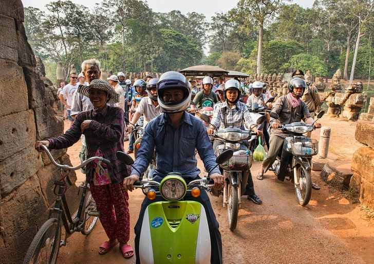 Hình ảnh lúc tắc đường vào giờ cao điểm ở các quốc gia trên thế giới: Đúng là mỗi nước mỗi khác, giao thông Việt Nam chưa hẳn tệ nhất - Ảnh 6.