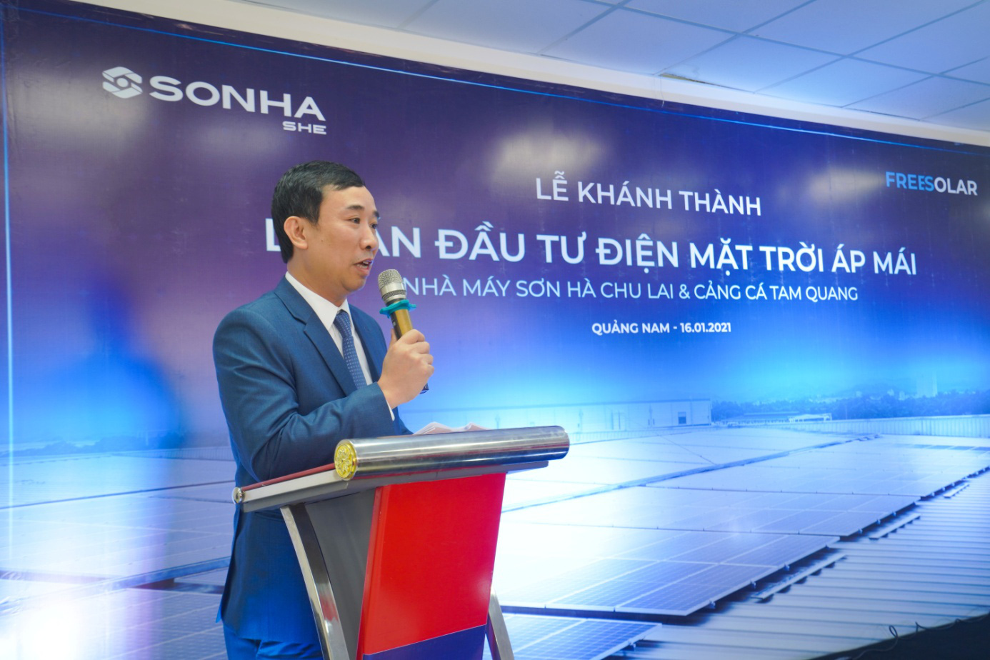 Tập đoàn Sơn Hà đầu tư hai dự án điện mặt trời tại Quảng Nam - Ảnh 1.