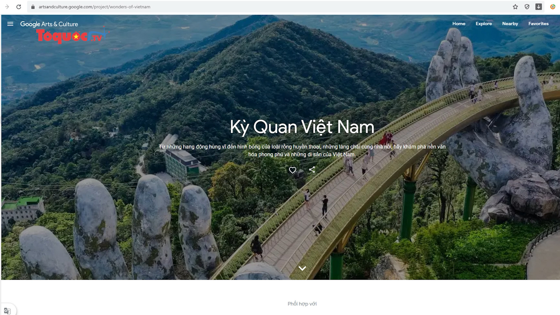 Khám phá kỳ quan Việt Nam qua Google Arts & Culture 