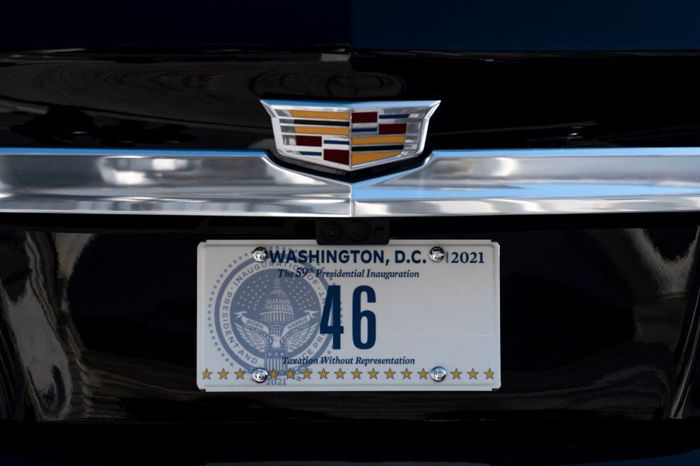 Joe Biden thay đổi chi tiết đầu tiên trên quái thú Cadillac - Ảnh 1.