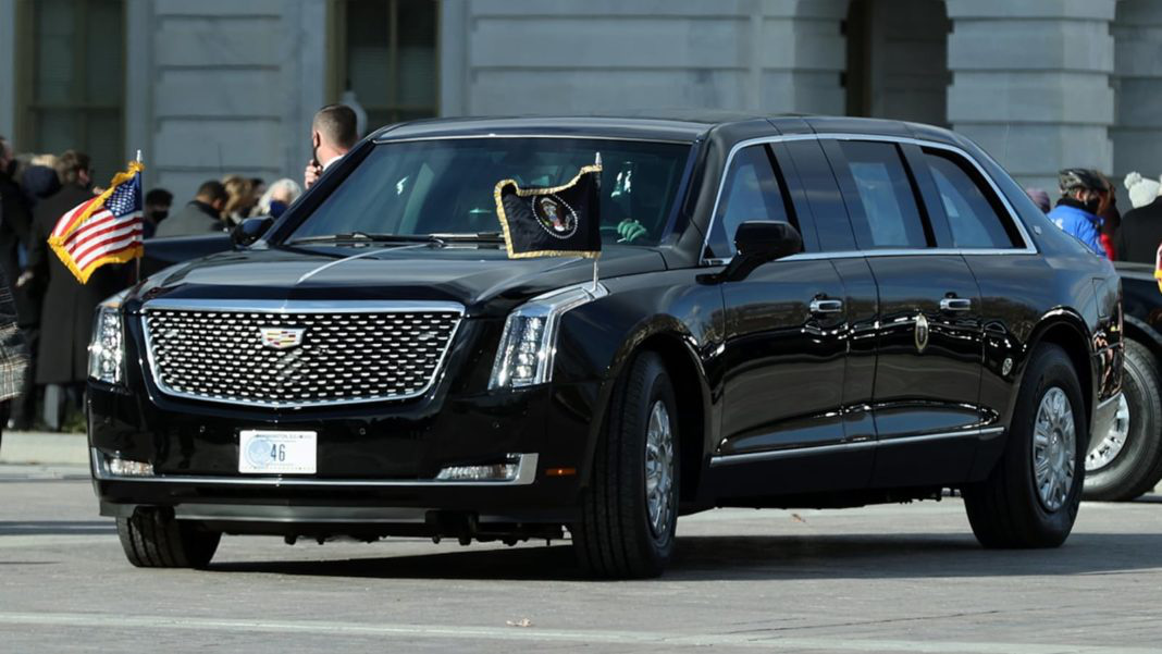 Joe Biden thay đổi chi tiết đầu tiên trên quái thú Cadillac - Ảnh 3.