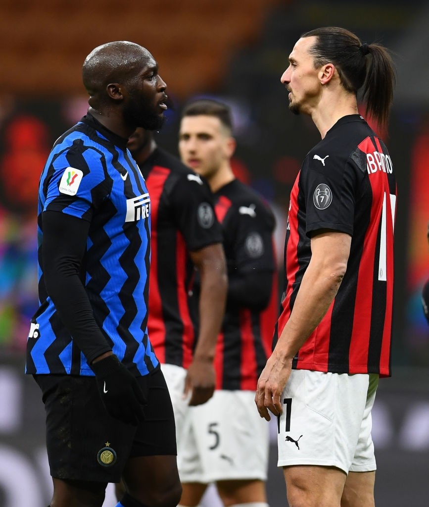 Zlatan Ibrahimovic và Romelu Lukaku &quot;khẩu chiến&quot; dữ dội trong trận derby Milan - Ảnh 5.