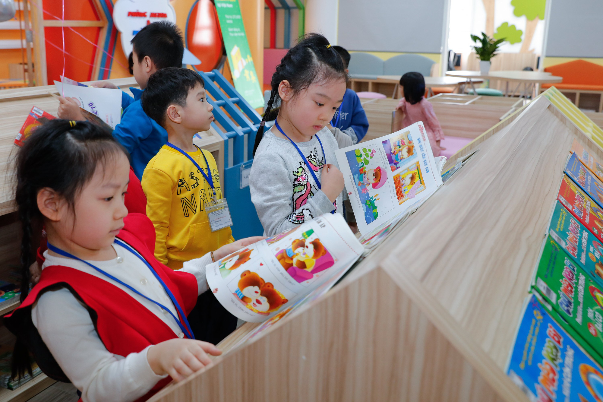 Thư viện Dream Plus Library - Không gian văn hóa mới dành cho thiếu nhi - Ảnh 1.