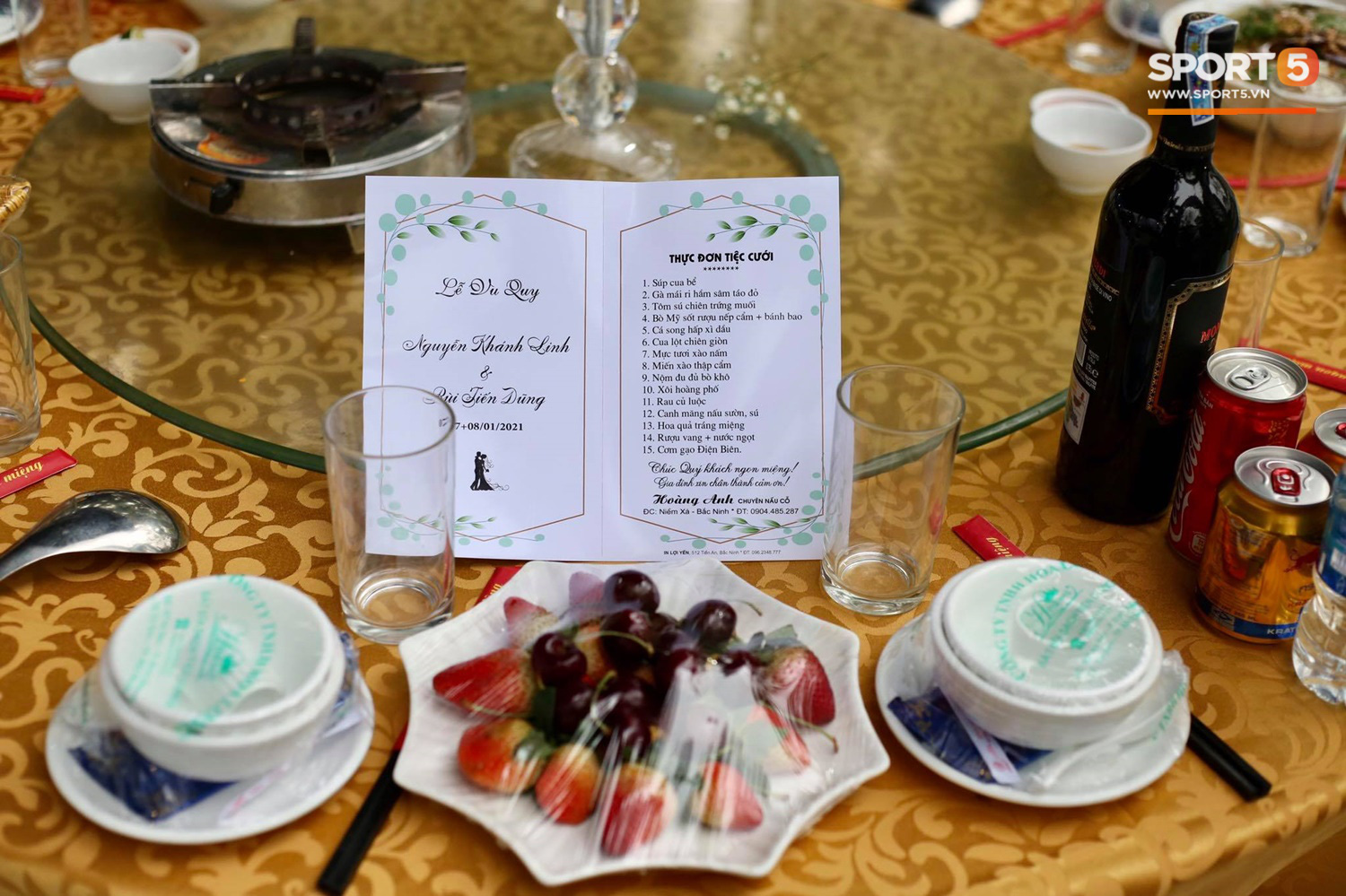 Đám cưới Tiến Dũng và Khánh Linh ở Bắc Ninh: Mời hơn 1500 khách, quà cảm ơn trao tay ngọt ngào - Ảnh 7.