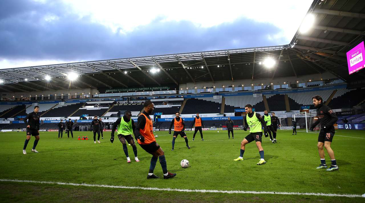 Thắng dễ đối thủ đang chơi ở Championship, Man City lọt vào tứ kết FA Cup - Ảnh 1.