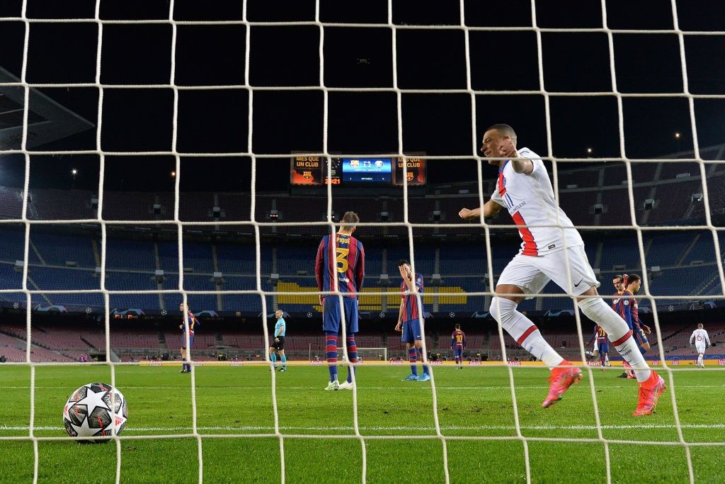 Mbappe lập hat-trick giúp PSG hủy diệt Barca ngay tại Camp Nou - Ảnh 2.