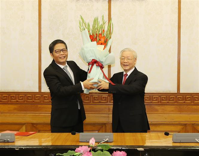 Tổng Bí thư, Chủ tịch nước Nguyễn Phú Trọng trao Quyết định phân công Ủy viên Bộ Chính trị - Ảnh 7.