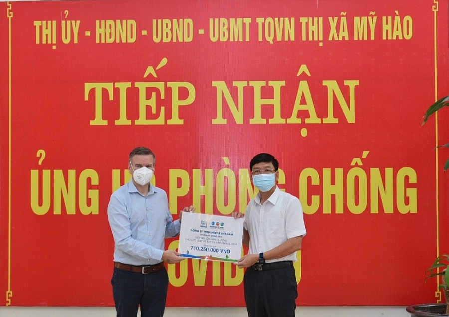Nestlé Việt Nam tiếp sức dinh dưỡng phòng, chống dịch Covid–19 - Ảnh 1.