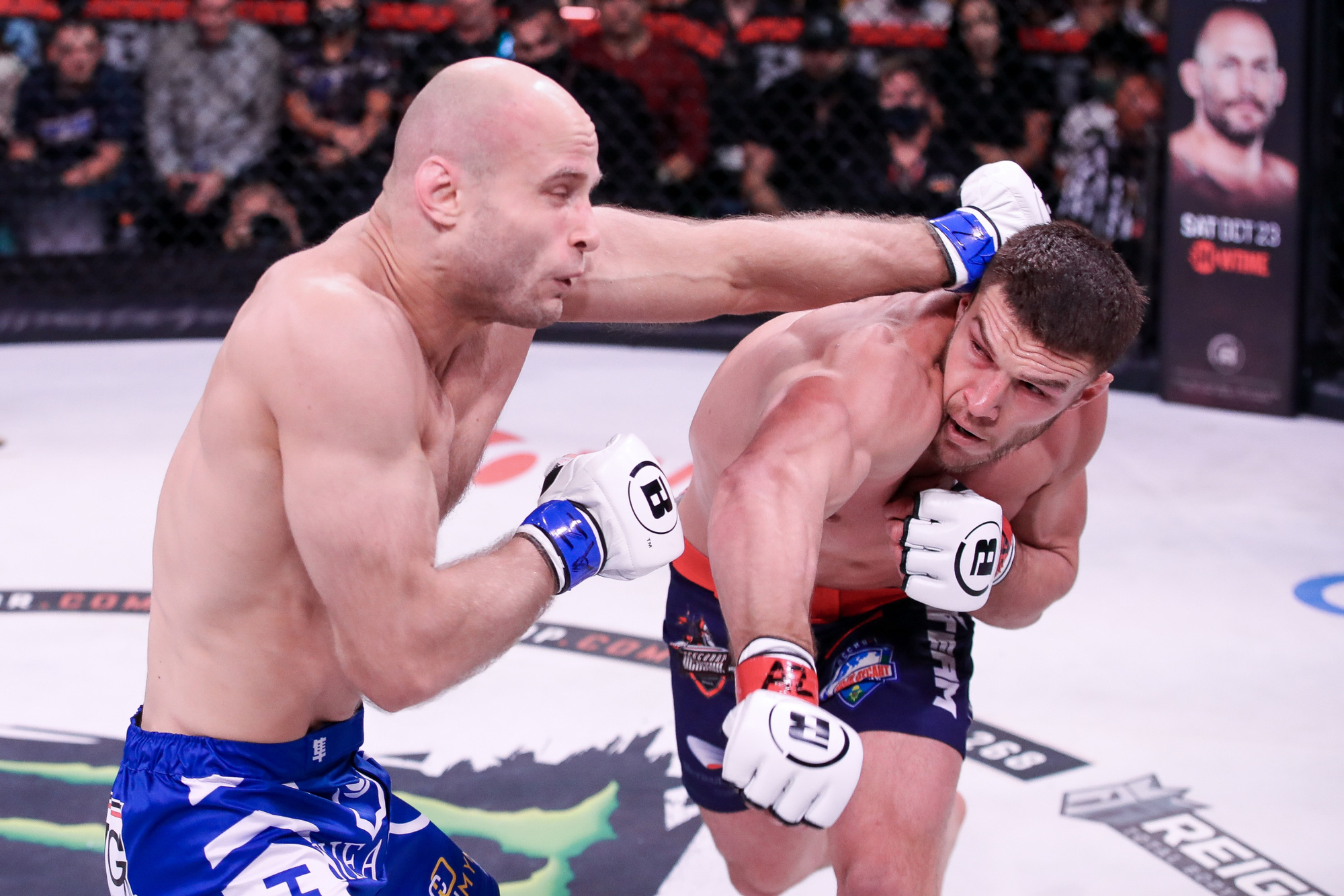 Vadim Nemkov bảo vệ thành công đai Bellator sau chiến thắng áp đảo trước kẻ thách thức Julius Anglickas - Ảnh 4.