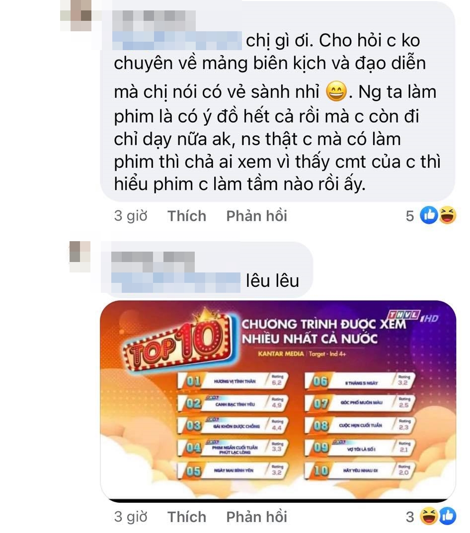 Nhà báo nổi tiếng bị dân mạng xông vào mắng chửi vì chê bai cảnh Nam thử thai trong Hương vị tình thân - Ảnh 6. Nhà báo nổi tiếng bị dân mạng xông vào mắng chửi vì chê bai cảnh Nam thử thai trong Hương vị tình thân - Ảnh 6.
