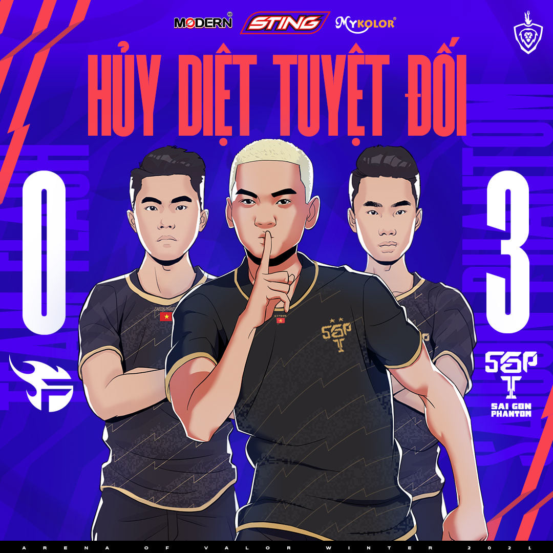 Team Flash thất bại 0-3 trước Saigon Phantom vòng 10 ĐTDV mùa Đông 2021