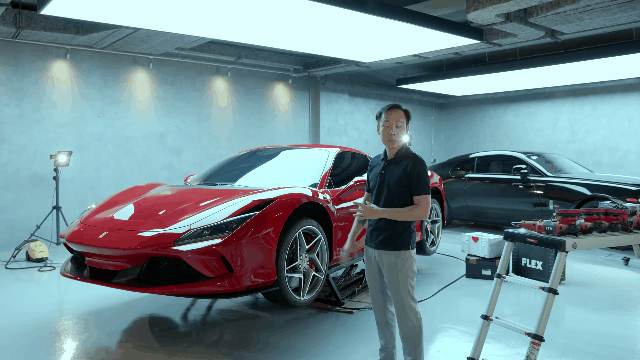 Nguyễn Quốc Cường khoe Ferrari F8 Tributo trong tình trạng khiến dân tình ngỡ ngàng, chuẩn bị đưa vợ lượn khắp Sài Gòn sau 4 tháng chôn chân - Ảnh 5.