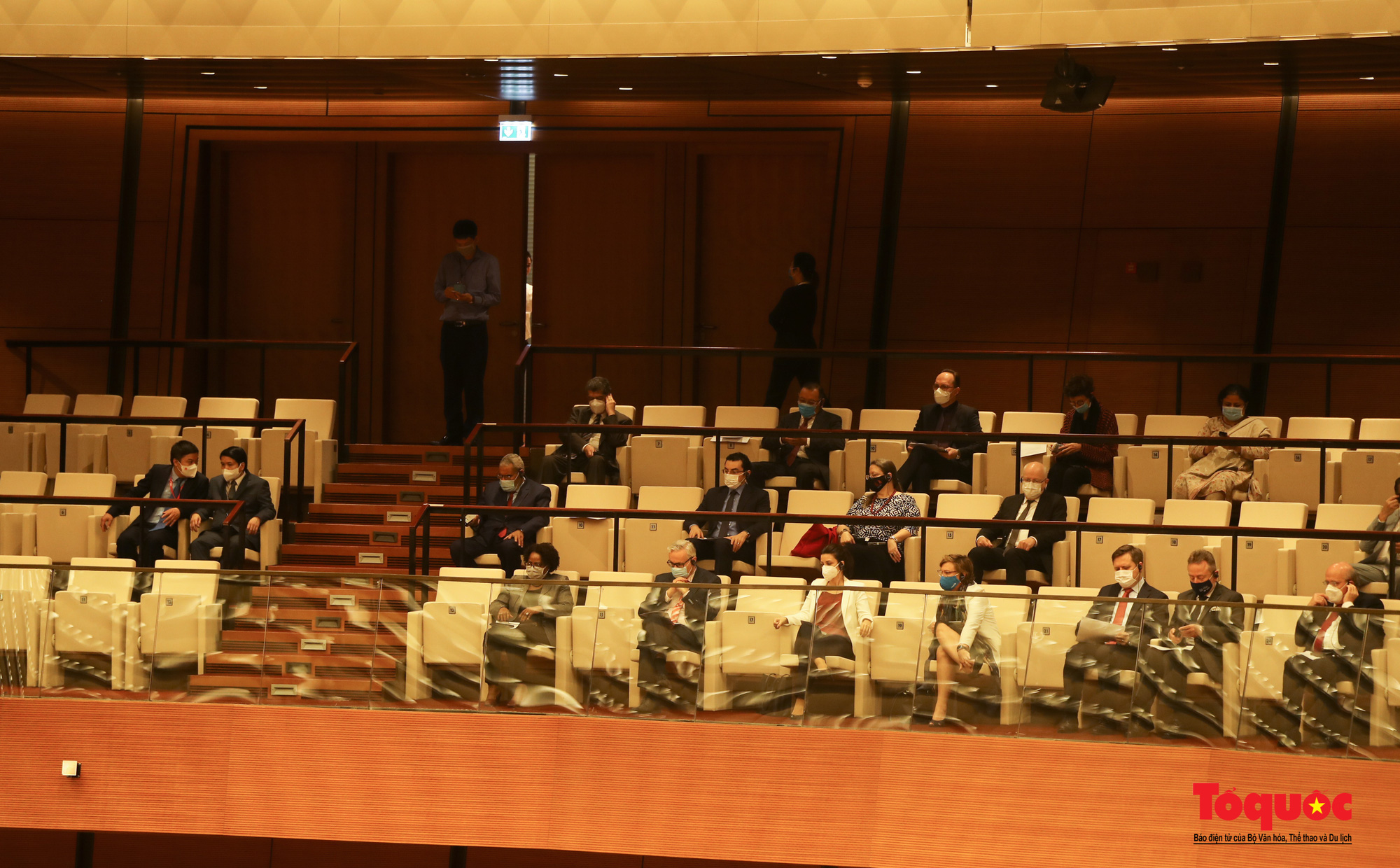 Chùm ảnh: Kỳ họp thứ hai, Quốc hội khóa XV khai mạc theo hình thức trực tuyến - Ảnh 12.