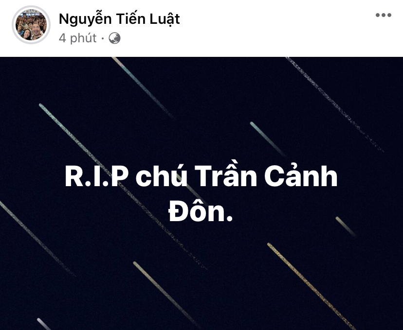 Trịnh Kim Chi, Thu Trang - Tiến Luật và dàn sao Vbiz bàng hoàng khi hay tin đạo diễn Trần Cảnh Đôn qua đời vì nhồi máu cơ tim - Ảnh 4.