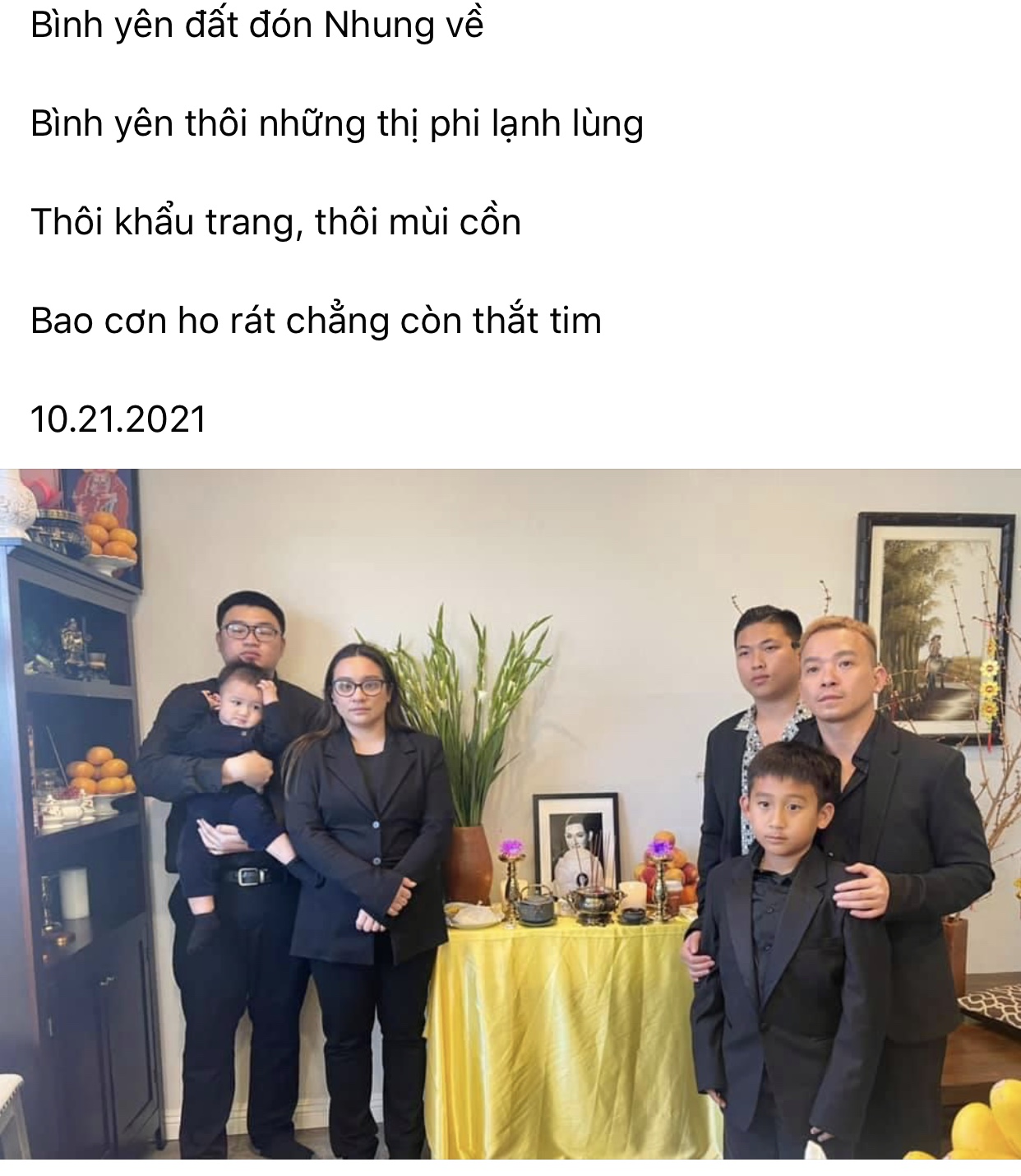 Sau hành trình gian nan, Wendy Phạm cùng gia đình đưa tro cốt Phi Nhung trở về nhà, lời chia sẻ gây xúc động mạnh - Ảnh 2.