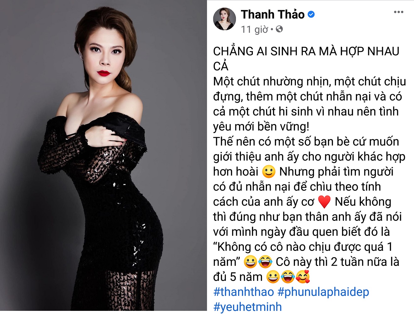 Thanh Thảo nói về chồng sau 5 năm chung sống: Không cô nào chịu được quá 1 năm - Ảnh 1.