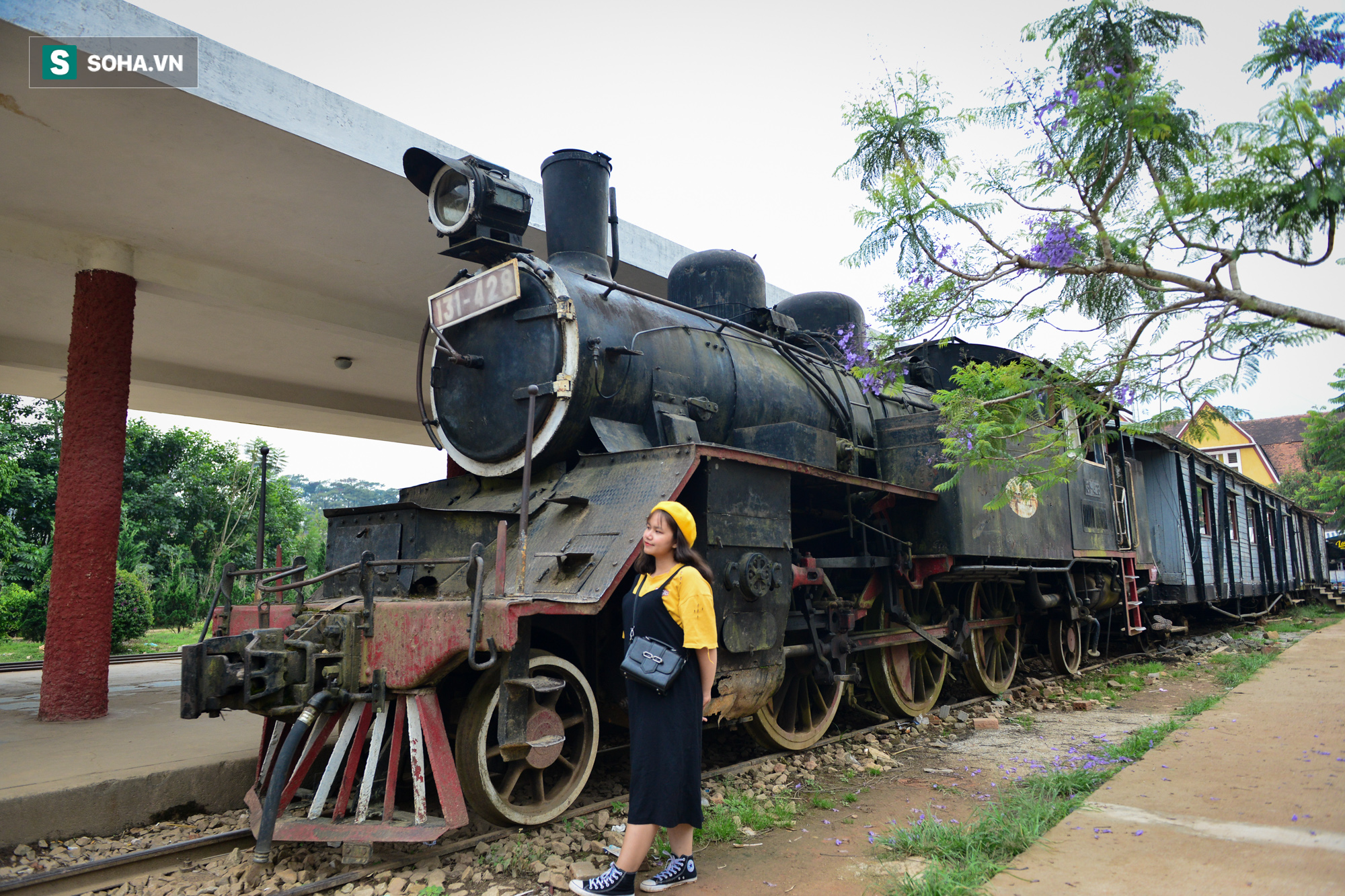[ẢNH] Những đoàn tàu trăm tuổi vang bóng một thời tại nhà ga đường sắt cao nhất Việt Nam - Ảnh 3.
