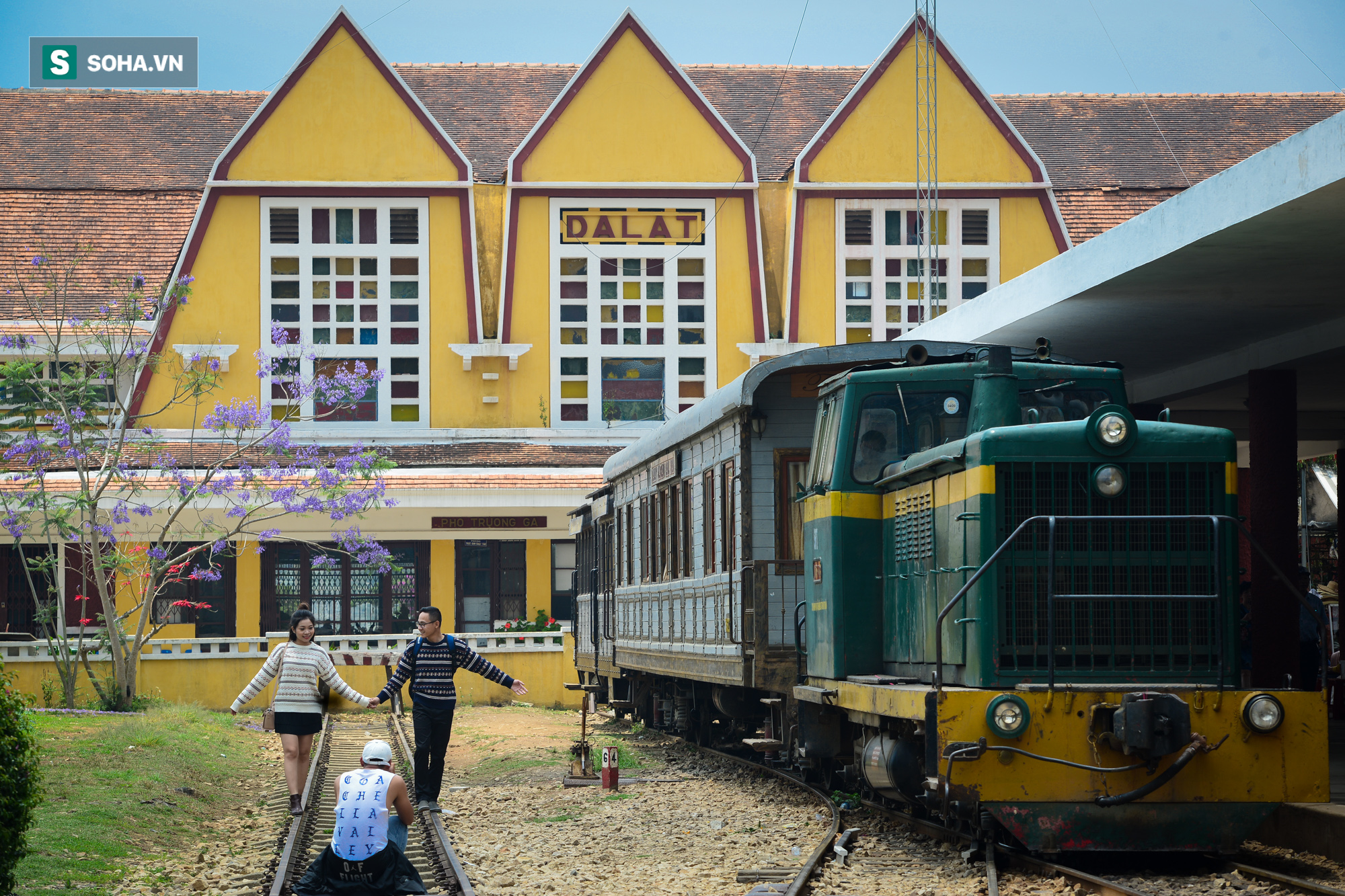 [ẢNH] Những đoàn tàu trăm tuổi vang bóng một thời tại nhà ga đường sắt cao nhất Việt Nam - Ảnh 5.