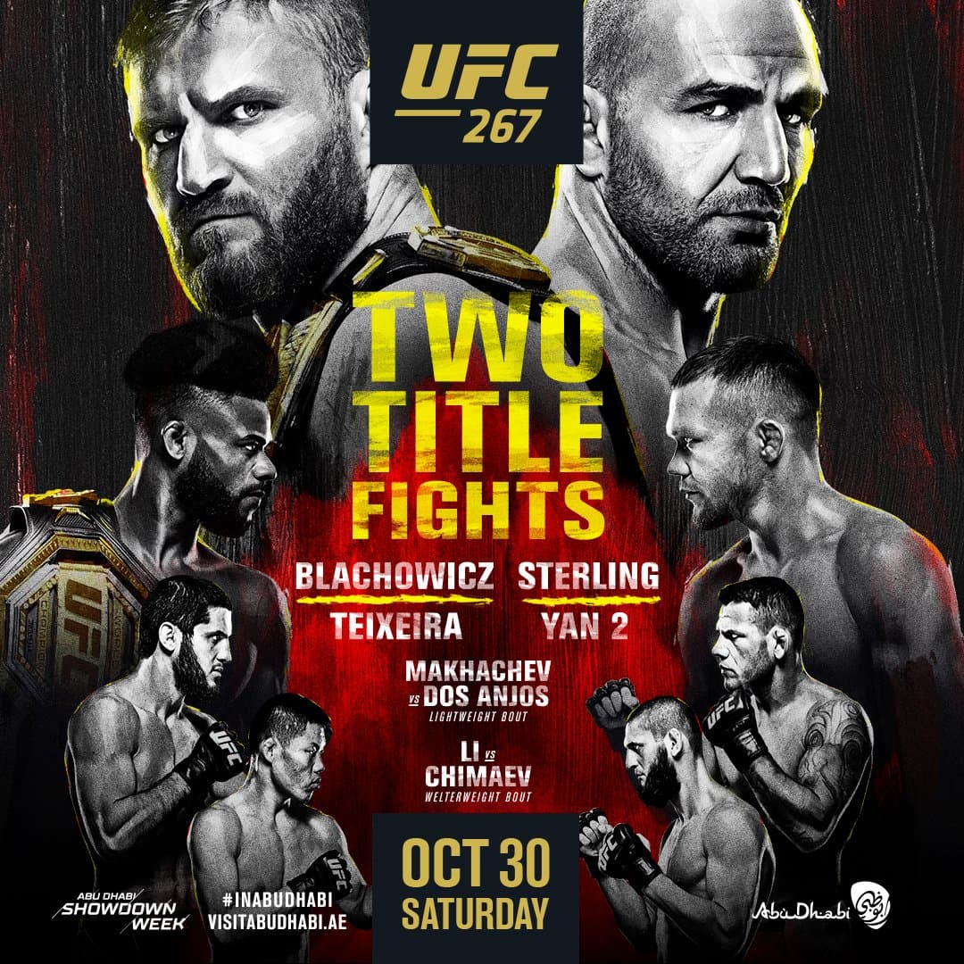 Những điểm nhấn tại UFC 267: Hai kèo tranh đai, sự xuất hiện của Makhachev và Chimaev - Ảnh 1.