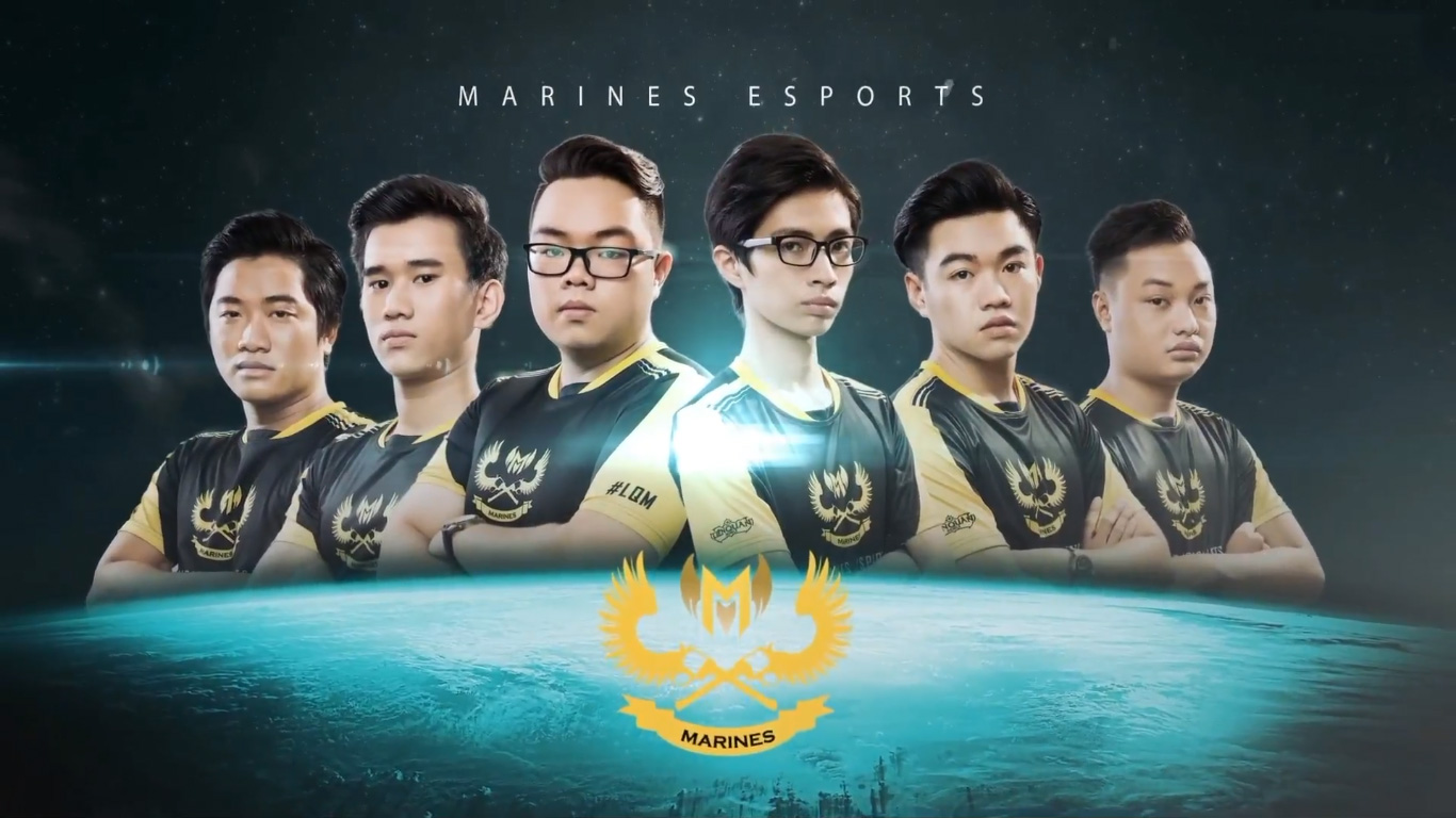 Marines Esports từng một thời xưng bá ở ĐTDV