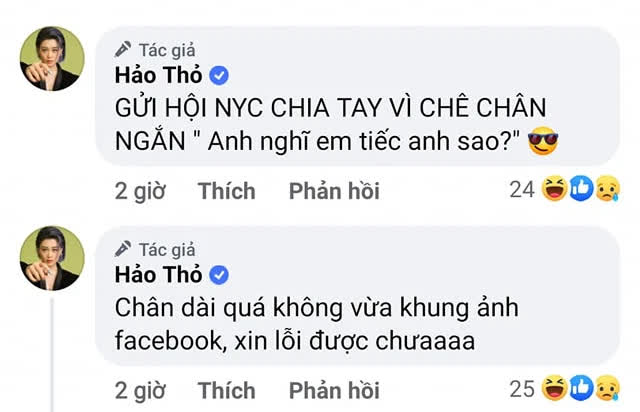 Nữ streamer Hảo Thỏ khoe chân dài 3 mét, dằn mặt hội người yêu cũ vì chê chân ngắn - Ảnh 3.