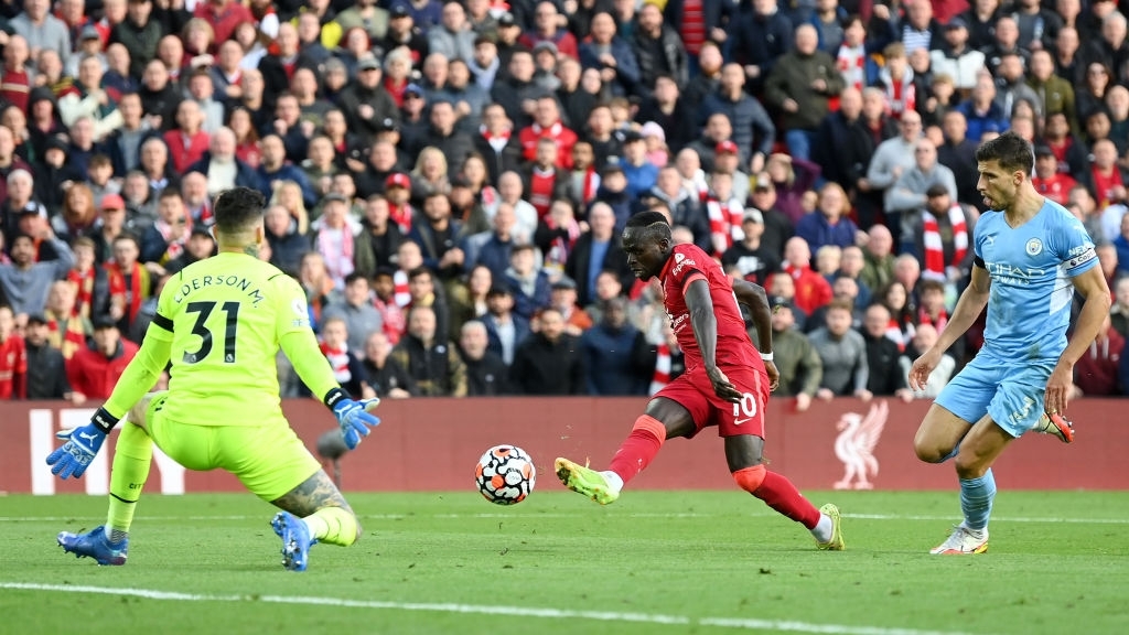 Sadio Mane mở tỉ số trận đấu cho Liverpool