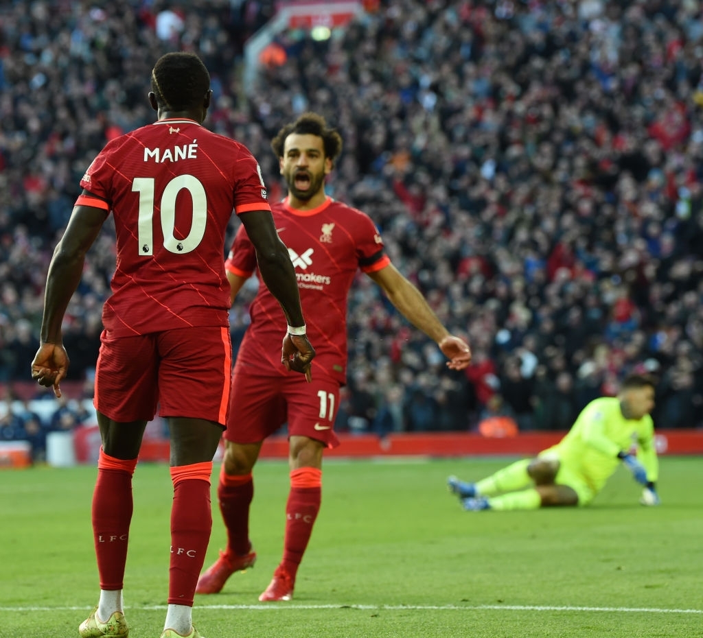 Salah chuyền, Mane ghi bàn, 1-0 cho Liverpool