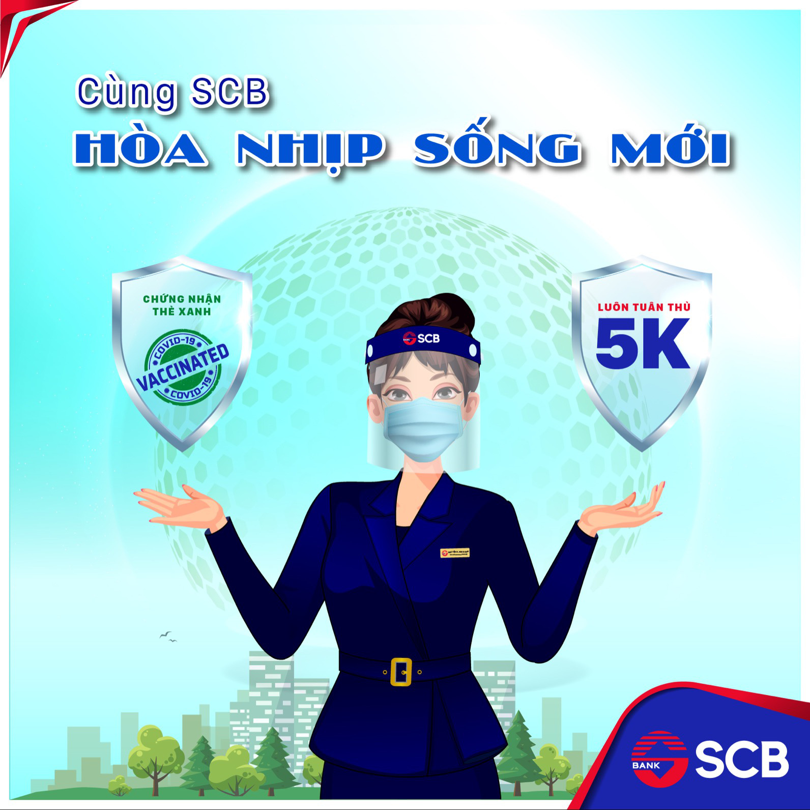 Cùng SCB hòa nhịp sống mới - Ảnh 1.