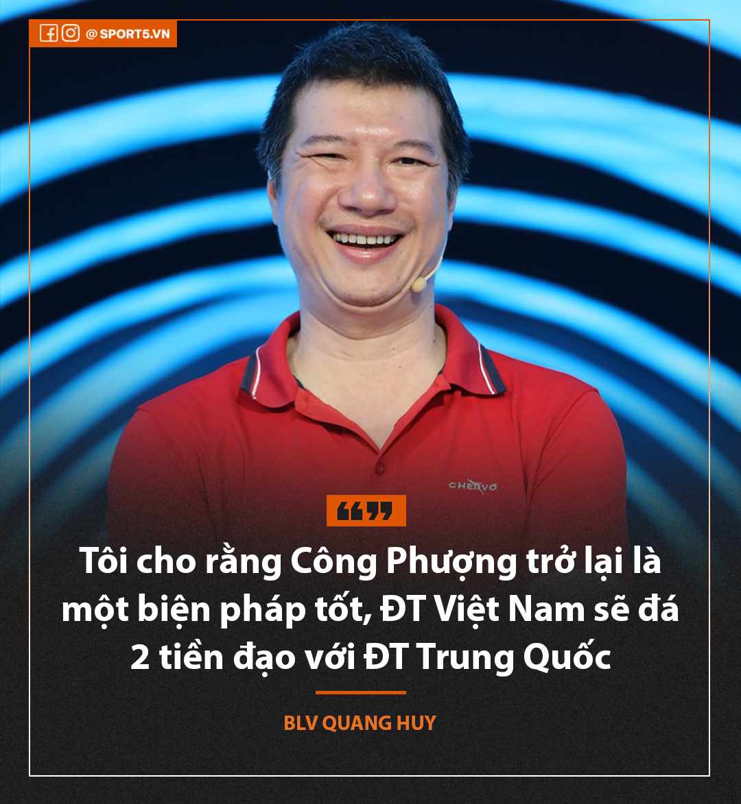 BLV Quang Huy: &quot;Tuyển Việt Nam sẽ có ít nhất 1 điểm, thậm chí là 3 điểm&quot; - Ảnh 2.