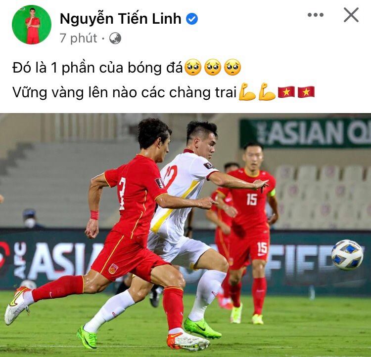 Hồ Tấn Tài lên &quot;dây cót tinh thần&quot; tuyển Việt Nam sau thất bại: &quot;Tự hào chúng ta là một đội, tiến lên Việt Nam&quot; - Ảnh 3.