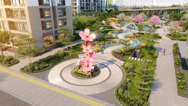 Vinhomes Smart City mở bản SA2 - Tòa tháp căn hộ đầu tiên của phân khu The Sakura - Ảnh 2.