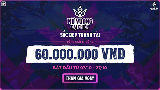 Nữ Vương Đại Chiến - giải đấu Liên Quân nữ lớn nhất toàn quốc với tổng giải thưởng lên tới 60 triệu đồng - Ảnh 1.