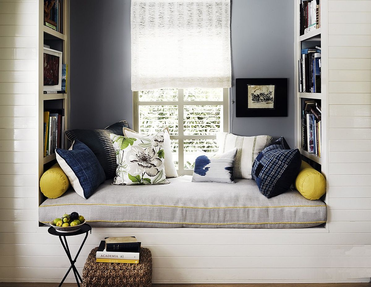 Những căn phòng ngủ ấm cúng với góc đọc sách bên cửa sổ tuyệt đẹp ai cũng mơ ước - Ảnh 4.