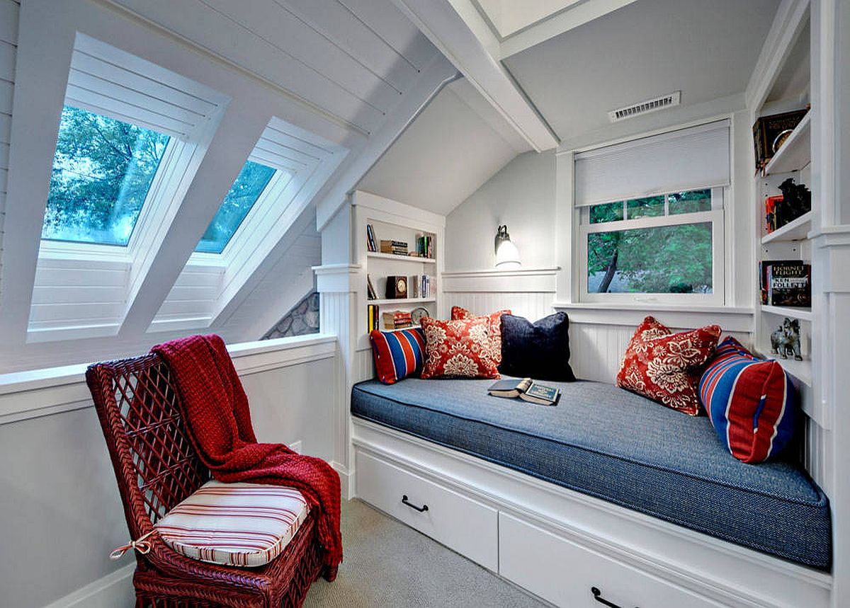 Những căn phòng ngủ ấm cúng với góc đọc sách bên cửa sổ tuyệt đẹp ai cũng mơ ước - Ảnh 3.